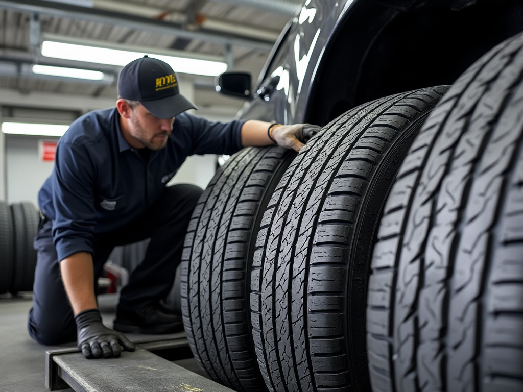 Tire Shops and Customer Bought Tires